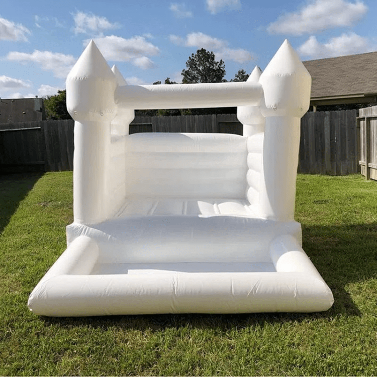 White Jumper Ball Pit Combo 6 ft X 10 ft